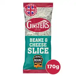 Asda Ginsters Limited Edition Beanz & Cheese Slice 170g offer