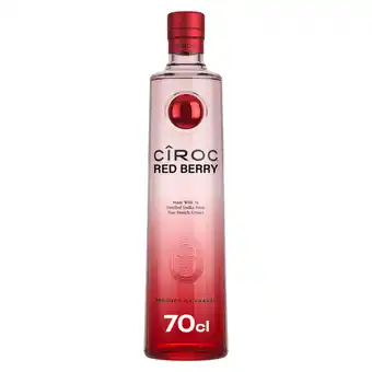 Asda Ciroc Red Berry Flavoured Vodka 37.5% vol 70cl offer