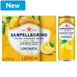 Morrisons San Pellegrino Zero Lemon 6x330ml offer