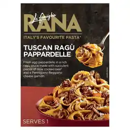 Morrisons La Famiglia Rana Tuscan Ragu Pappardelle 407g offer