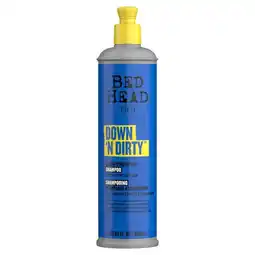 Tesco Bed Head TIGI Down 'N Dirty Clarifying Detox Shampoo 400ml offer