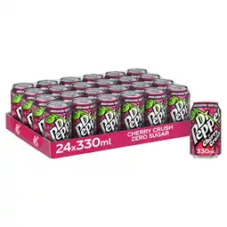 Iceland Dr Pepper Zero Cherry Crush 24 x 330ml offer