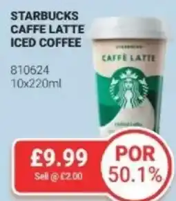 Bestway Starbucks caffe latte iced coffee offer