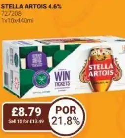 Bestway Stella artois 4.6% offer