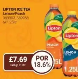 Bestway LIPTON ICE TEA Lemon/Peach offer
