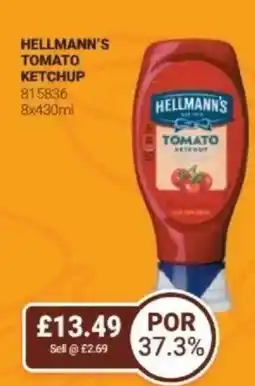 Bestway Hellmann's tomato ketchup offer