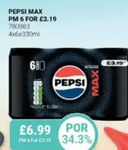 Bestway PEPSI Max offer