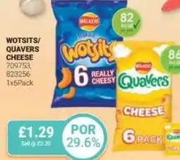 Bestway Wotsits/ quavers cheese offer