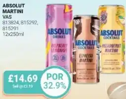 Bestway Absolut martini offer