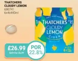 Bestway Thatchers cloudy lemon offer