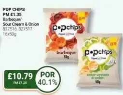 Bestway Pop chips Barbeque/ Sour Cream & Onion offer