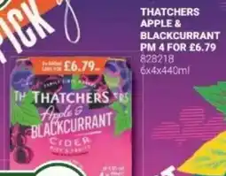 Bestway Thatchers apple & blackcurrant offer