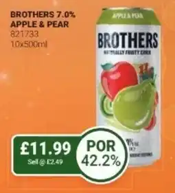 Bestway Brothers 7.0% apple & pear offer