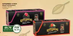 Bestway Kopparberg mixed fruit/strawberry offer