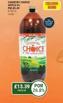Bestway Country choice apple 5% offer