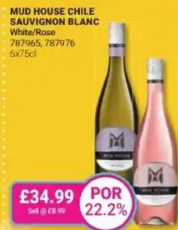 Bestway Mud house chile sauvignon blanc white/rose offer