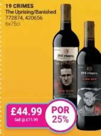 Bestway 19 CRIMES The Uprising/Banished offer