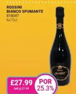 Bestway Rossini bianco spumante offer
