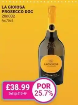 Bestway La gioiosa prosecco doc offer