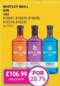 Bestway Whitley neill gin offer