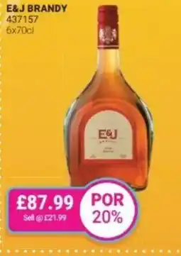 Bestway E&j brandy offer