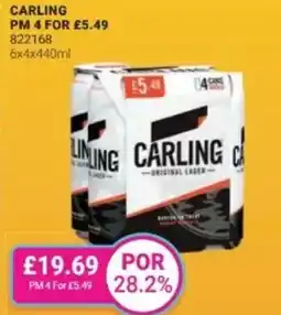 Bestway Carling offer