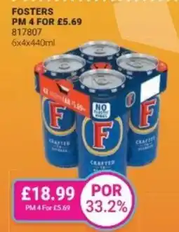 Bestway FOSTERS offer