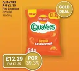 Bestway QUAVERS Red Leicester offer