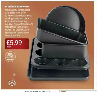 Aldi Premium Bakeware offer