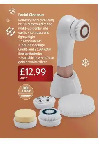 Aldi Facial Cleanser offer