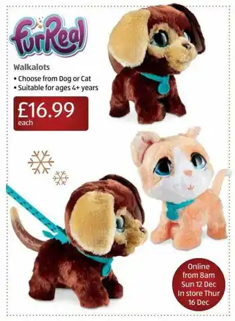 Aldi Walkalots Furreal offer