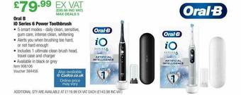 Costco Oral B Io Series 6 Power Toothbrush offer