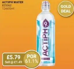 Bestway Actiph water offer