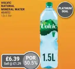 Bestway Volvic natural mineral water offer