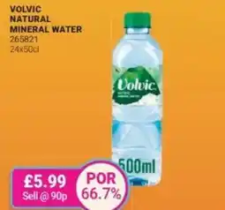 Bestway Volvic natural mineral water offer
