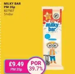 Bestway Milky bar offer