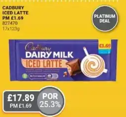 Bestway Cadbury iced latte offer