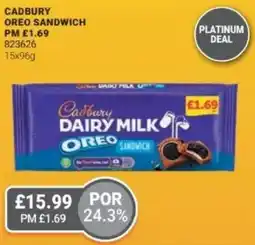Bestway Cadbury oreo sandwich offer