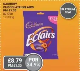 Bestway Cadbury chocolate eclairs offer