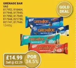 Bestway Grenade bar offer
