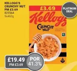 Bestway Kellogg's crunchy nut offer