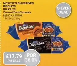 Bestway Mcvitie's digestives biscuits Caramel/Dark Chocolate offer