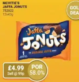 Bestway Mcvitie's jaffa jonuts offer