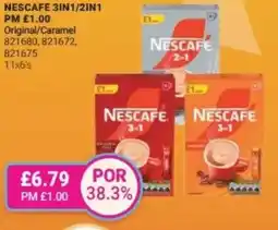 Bestway Nescafe 3in1/2in1 Original/Caramel offer