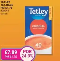 Bestway Tetley tea bags offer