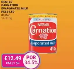 Bestway Nestle carnation evaporated milk offer
