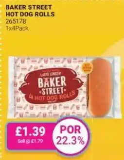 Bestway Baker street hot dog rolls offer