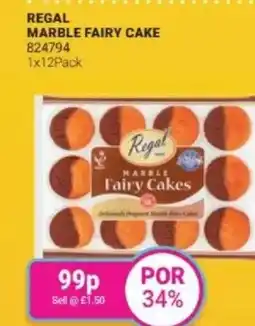 Bestway Regal marble fairy cake offer