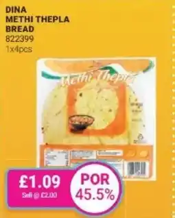 Bestway Dina methi thepla bread offer