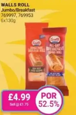 Bestway WALLS ROLL Jumbo/Breakfast offer